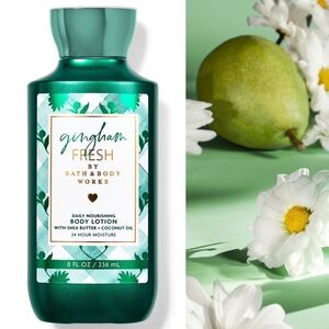 Bath & Body Works Gingham Fresh Daily Nourishing Body Lotion 8oz NEW